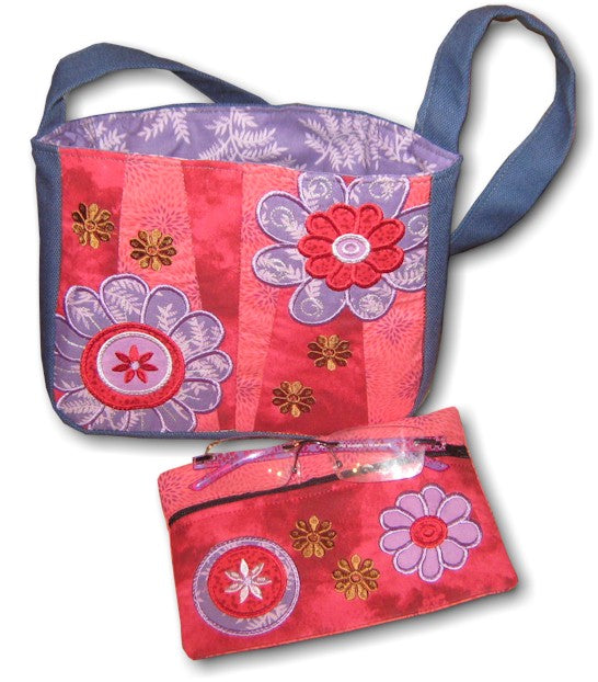 ITH Edgy Flowers Bag 5x7