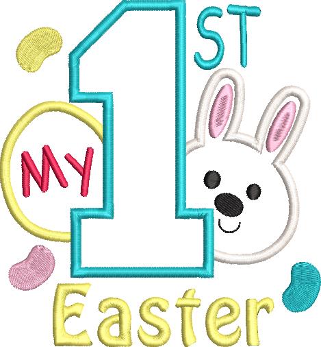 FREE My 1st Easter 5x7