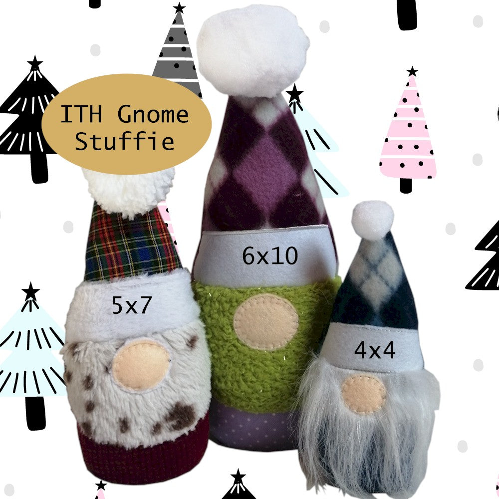ITH Gnome Stuffie 4x4, 5x7 & 6x10