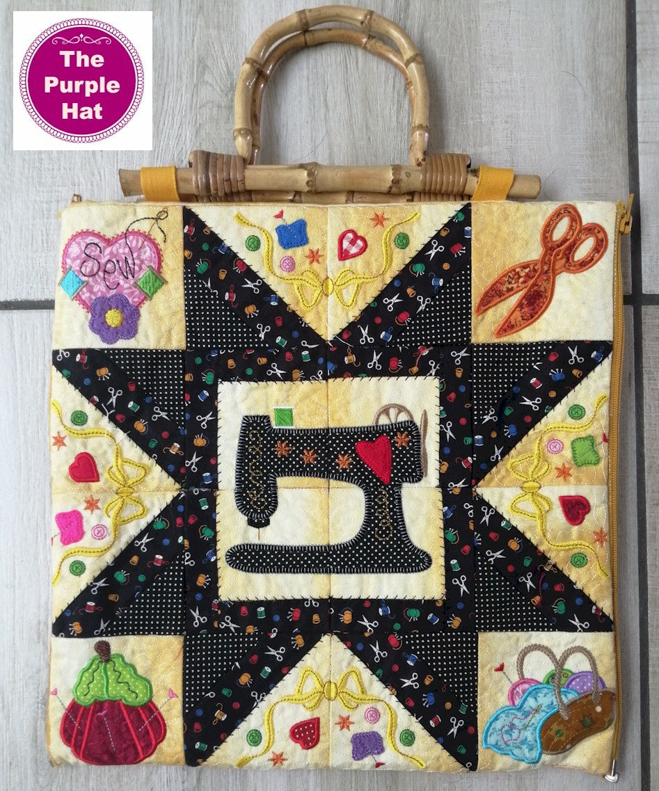 ITH Going Sewing Bag Designs 4x4
