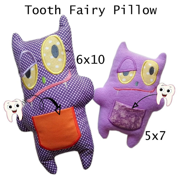 ITH Pocket Monster Stuffed toy or pillow 5x7 & 6x10