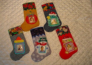 ITH Christmas Photo Stockings 6x10