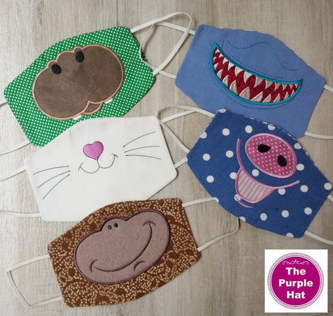 ITH Kids Face or Dust Mask 5x7 Set 2