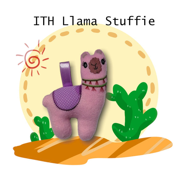 ITH Llama Alpaca Stuffed Animal 5x7 & 6x10