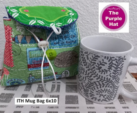 ITH In the Hoop Mug Bag 6x10