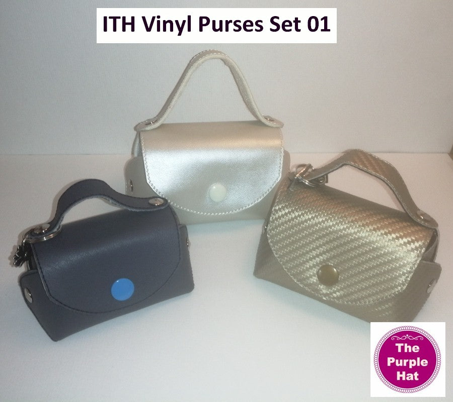 ITH Vinyl Purses Set 01 5x7 6x10 7x11 8x12