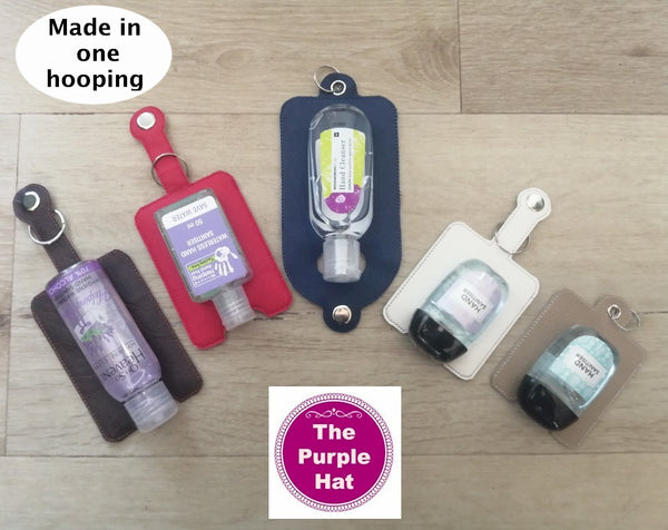 ITH In the Hoop Hand Sanitizer Bundle 4x4 & 5x7