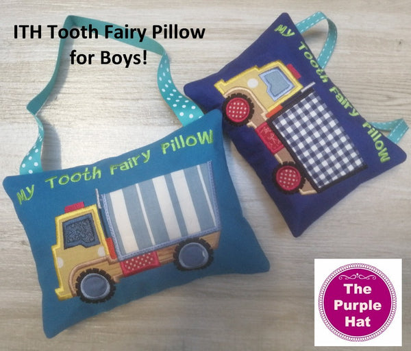 ITH In the Hoop Tooth Fairy Pillow 02 5x7 & 6x10