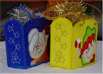 ITH Christmas Gift Bags Set 1 4x4