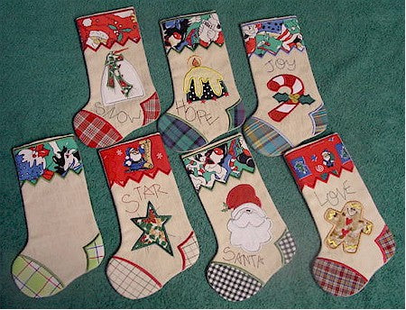 ITH Christmas Stockings 6x10
